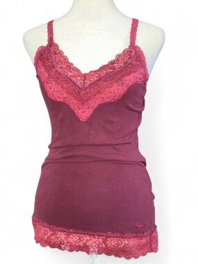 Lace-Trim Cami Slip